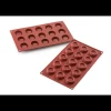 Moule 15 Ronds avec Bords en Silicone