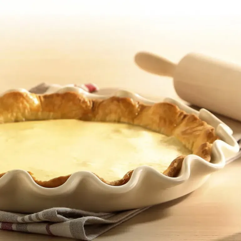 Moule à Tarte en Céramique Ø 33 cm Argile Emile Henry