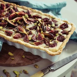 Moule à Tarte Rectangulaire en Céramique 15 x 36 cm Farine Emile Henry