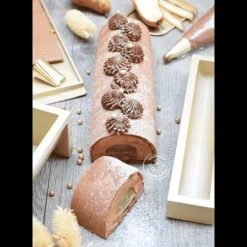 Moule Bûche Silicone 25 cm Scrapcooking