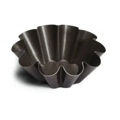 Moule Brioche 10 Côtes 9 cm x H 3,5 cm Anti-adhésif Gobel