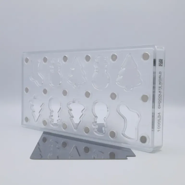 Moule Chocolat Aimanté Noël (x10) Chocolate World