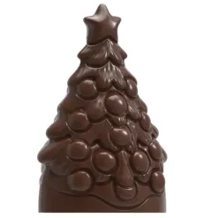Moule Chocolat Aimanté Sapin de Noël 15 cm Chocolate World