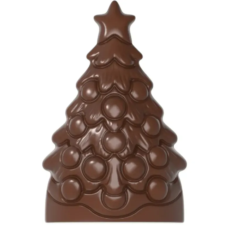 Moule Chocolat Aimanté Sapin de Noël 20 cm Chocolate World