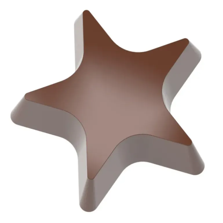 Moule Chocolat Aimanté Étoile (x18) Chocolate World