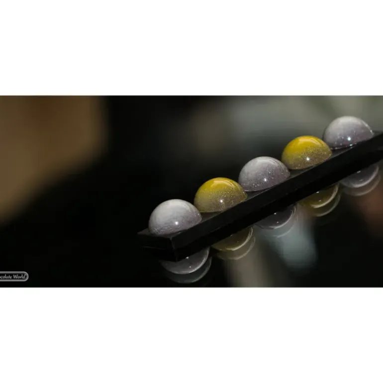 Moule Chocolat Barre 5 Billes (x8) Chocolate World