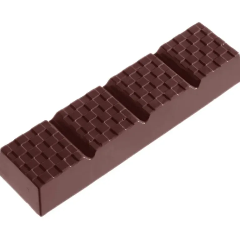 Moule Chocolat Barre à Damier (x6) Chocolate World