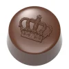 Moule Chocolat Bonbon Couronne Ø3 cm (x21) Chocolate World