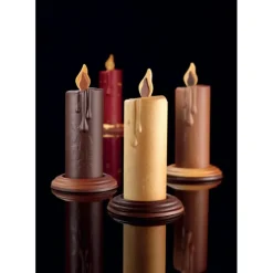 Moule Chocolat Bougie Ø 11 x H 20 cm (x2) Pavoni