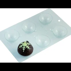 Moule Chocolat Boule de Noël Flocon (x2)