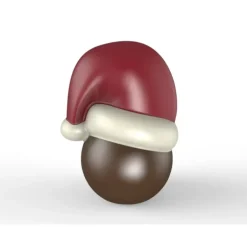 Moule Chocolat Boules de Noël Ø55x90 mm (x4) Chocolat Form
