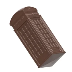 Moule Chocolat Cabine Téléphonique British Collection 44 mm (x24) Chocolate World