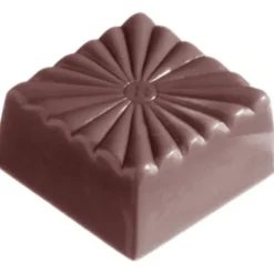 Moule Chocolat Carré Strié (x32) Chocolate World