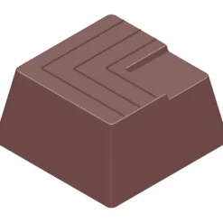 Moule Chocolat Carré Strié (x21) Chocolate World