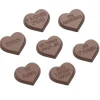 Moule Chocolat Coeur Je t'aime 30 mm (x21) Chocolate World