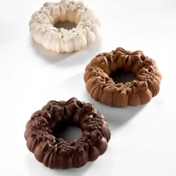 Moule Chocolat Couronne Ø 18 x H 5,5 cm (x2) Pavoni