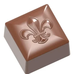 Moule Chocolat Cube Lys 26x26 mm (x24) Chocolate World