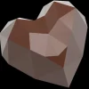 Moule Chocolat Cœur Diamant 3,4 x 3,3 cm (x21) Chocolat Form