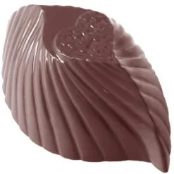 Moule Chocolat Cœur Stylisé 45 mm (x21) Chocolate World