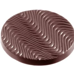 Moule Chocolat Disque Ondulé (x11) Chocolate World