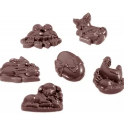 Moule Chocolat Friture de Pâques 4,5 cm (x18) Chocolate World