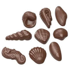 Moule Chocolat Fruits de Mer (x22) Chocolate World