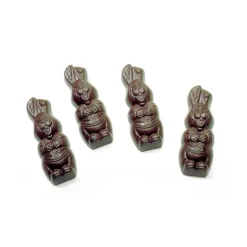 Moule Chocolat Lapin de Pâques 6 empreintes