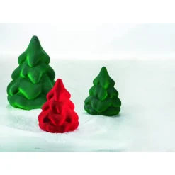 Moule Chocolat Mini Sapin de Noël Ø 9,5 x H 12 cm (x2) Pavoni