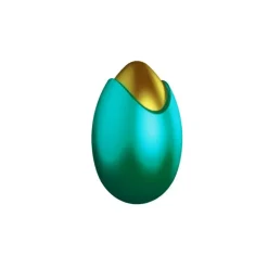 Moule Chocolat Oeuf Bicolore 6.9 cm (x4)