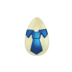 Moule Chocolat Oeuf Cravate 9.2 cm (x2)
