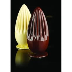 Moule Chocolat Oeuf Diamant Ø 12 x H 25 cm (x2) Pavoni
