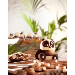 Moule Chocolat Panda 3,6 cm (x18) Chocolat World