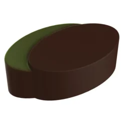 Moule Chocolat Praline Ellipses Jumelles (x24) Pop Chocolat