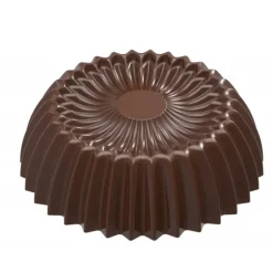 Moule Chocolat Praline Plissée Evasée 30,5 mm (x21) Chocolate World