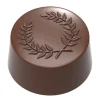 Moule Chocolat Praline Ronde Laurier 31 mm (x21) Chocolate World