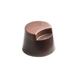 Moule Chocolat Pralines Cylindres Coupés Ø 27 mm (x28) Pop Chocolat
