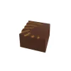 Moule Chocolat Pralines Carrées Striées 25 mm (x28) Pop Chocolat