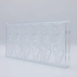 Moule Chocolat Père Noël Joyeux (x6) Chocolate World