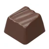 Moule Chocolat Rocher Carré Ondulé (x24) Chocolate World