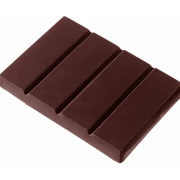 Moule Chocolat Tablette 4 barres (x3) Chocolate World