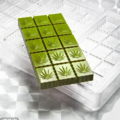 Moule Chocolat Tablette Chanvre (x4) Chocolate World