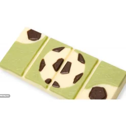 Moule Chocolat Tablette Football 11,4 x 5 cm x H 0,95 cm (x4) Chocolate World