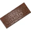 Moule Chocolat Tablette Merry Christmas (x4) Chocolate World