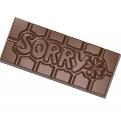 Moule Chocolat Tablette Sorry (x4) Chocolate World