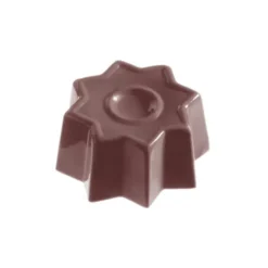 Moule Chocolat Étoile Octogonale (x24) Chocolate World