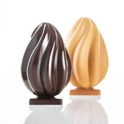 Moule Chocolat Œuf Helical Ø 14 x H 21,8 cm (x2) Pavoni