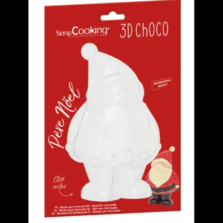 Moule 3D Chocolat Père Noël Scrapcooking