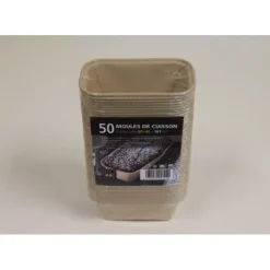 Moule de cuisson papier cake 80 mm - 167 ml Bio Food Pack