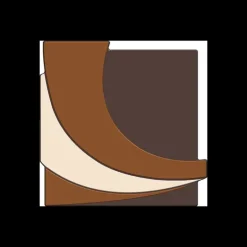 Moule Embout de Bûche Carré 9007 Design 8,3 x 8,2 cm (x6)