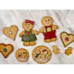 Moule en Silicone Bonhommes Pain d'Épices de Noël Karen Davies